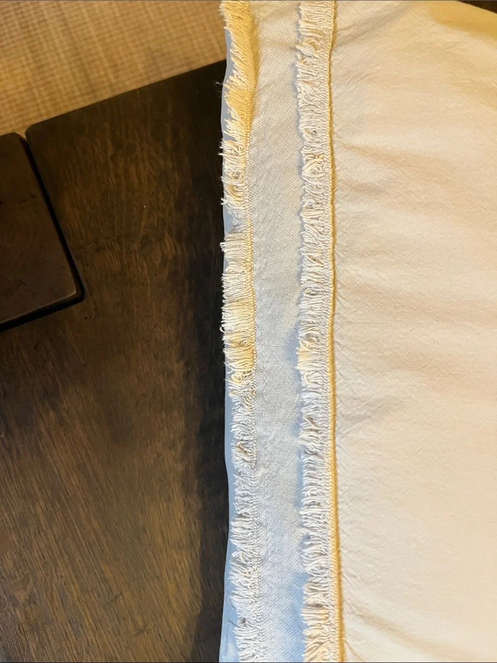 Crate and barrel eyelash sham